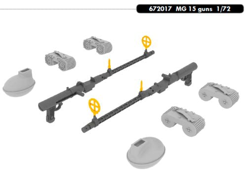 Eduard Brassin ED672017 1:72 MG 15 guns