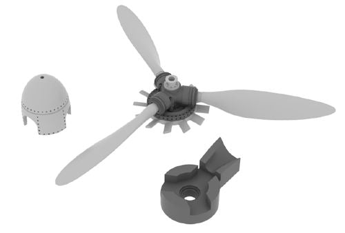Eduard Brassin ED672086 1:72 Focke-Wulf Fw-190A-8 propeller