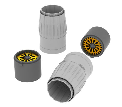 Eduard Brassin ED672091 1:72 Mikoyan MiG-29A exhaust nozzles