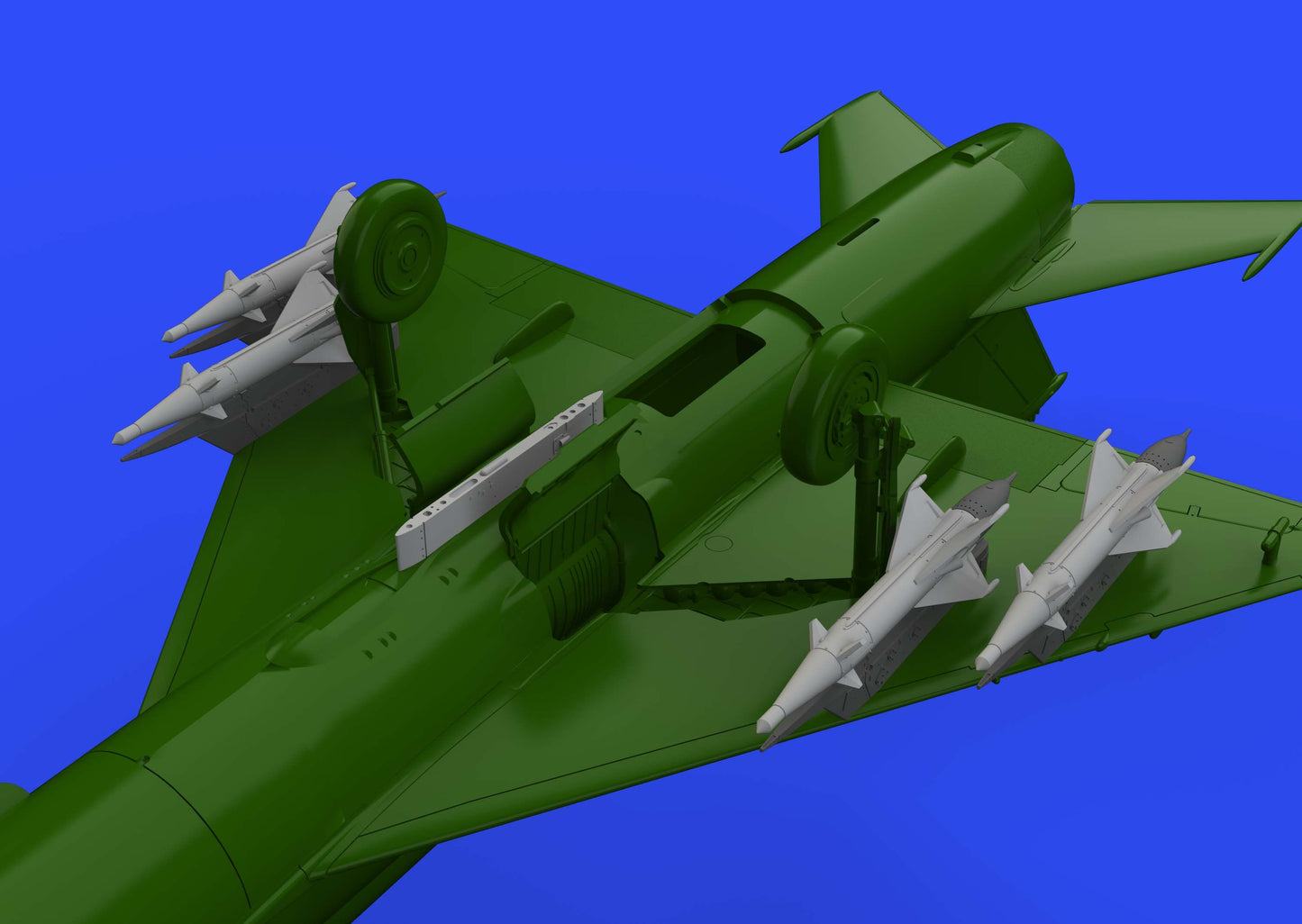 Eduard Brassin ED672192 1:72 RS-2US missiles with pylons for Mikoyan MiG-21