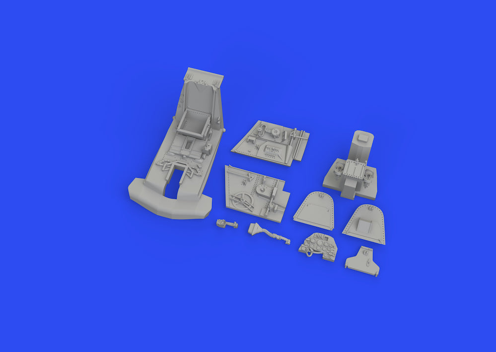 Eduard Brassin ED672289 1:72 Avia S-199 cockpit bubble canopy