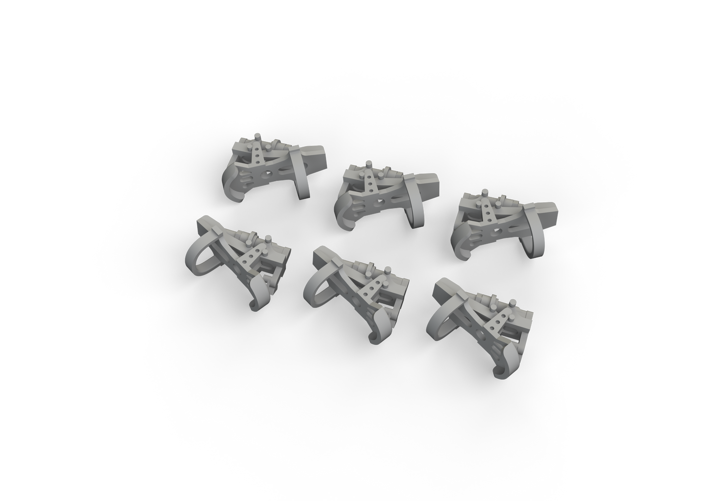 Eduard Brassin ED672292 1:72 Luftwaffe rudder pedals