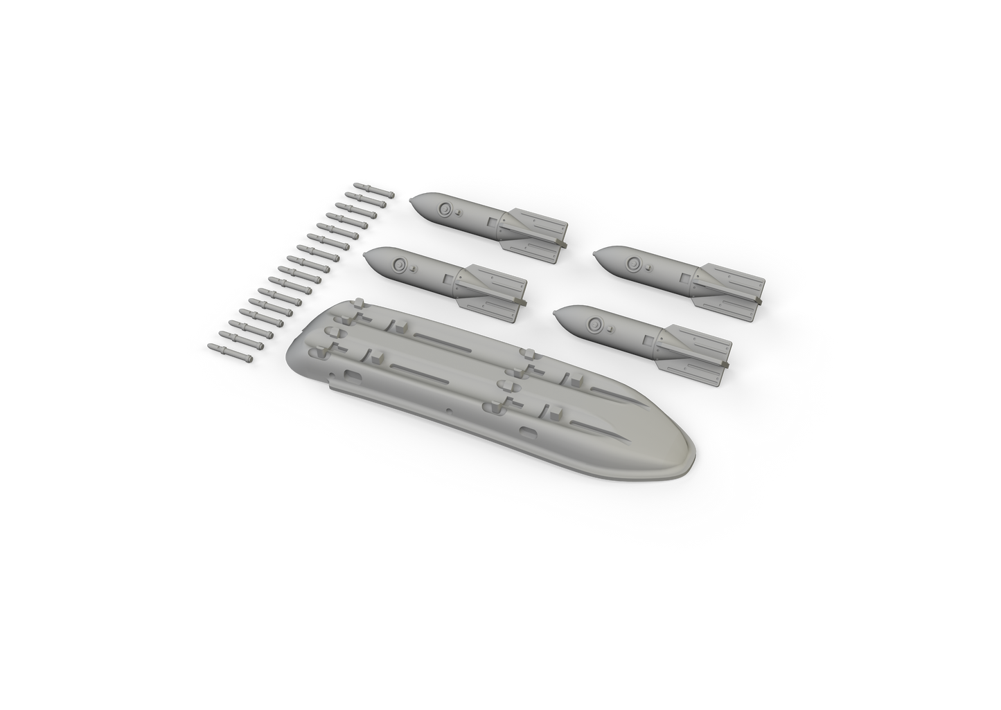 Eduard Brassin ED672293 1:72 Avia S-199 4xETC 50 rack with bombs