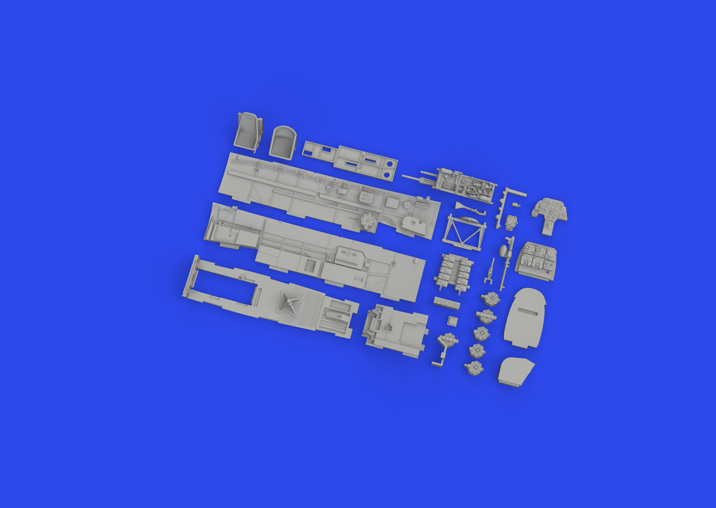 Eduard Brassin ED672312 1:72 Messerschmitt Bf-110E cockpit