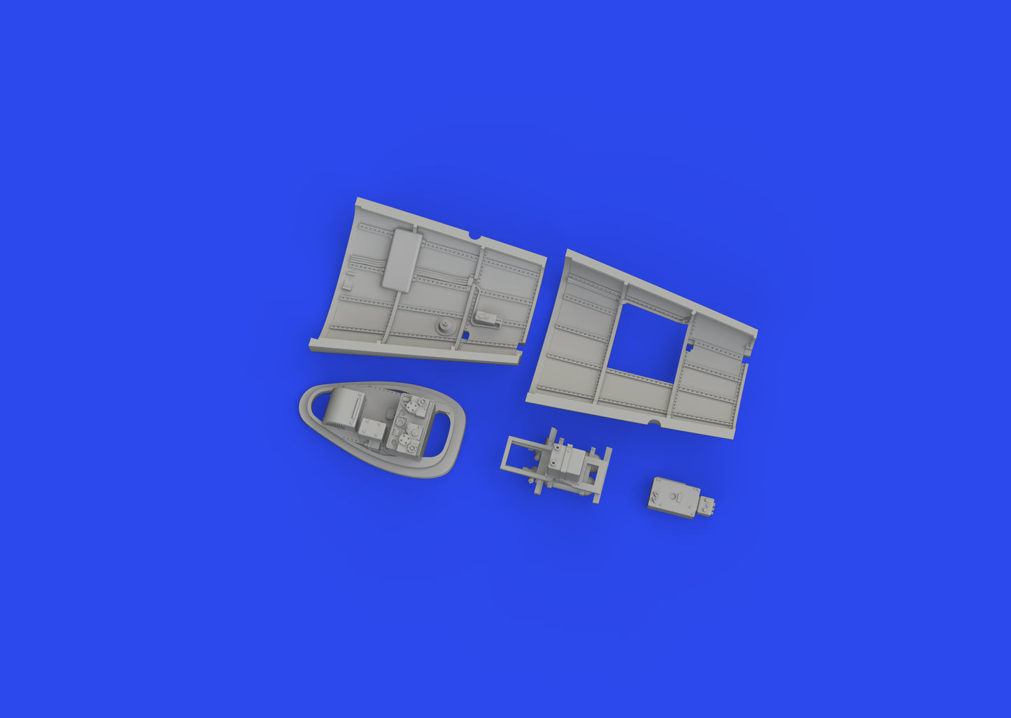 Eduard Brassin ED672344 1:72 Messerschmitt Bf-109G radio compartment