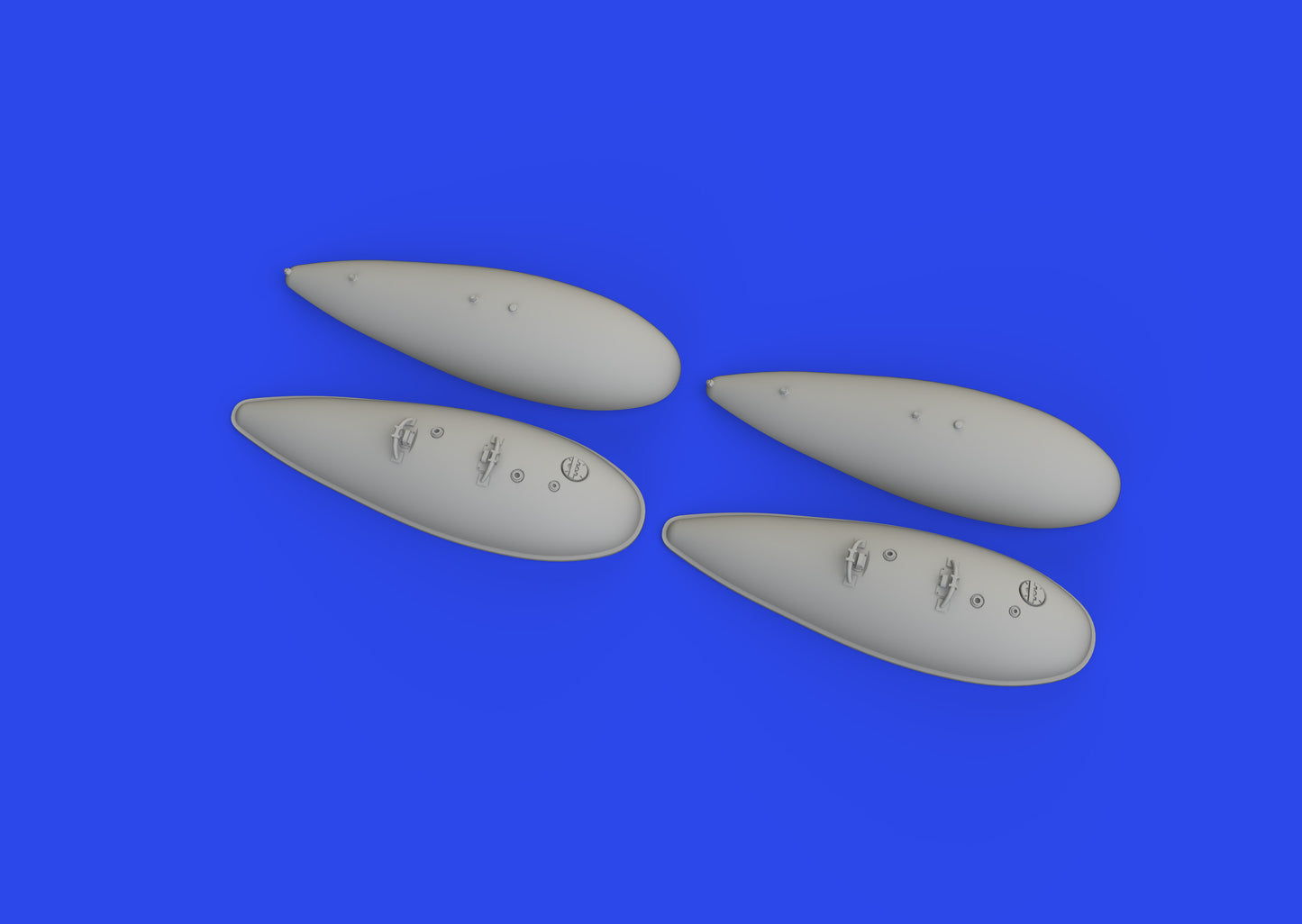 Eduard Brassin ED672373 1:72 North-American P-51D Mustang 75gal drop tanks