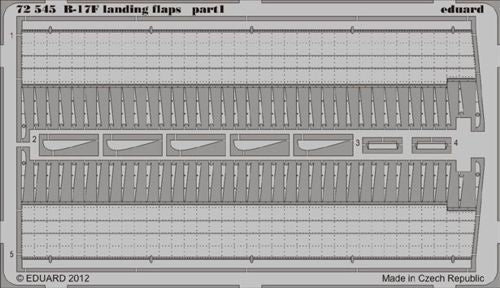 Eduard ED72545 Boeing B-17F Flying Fortress Landing Flaps Revell 1:72 Etch Part