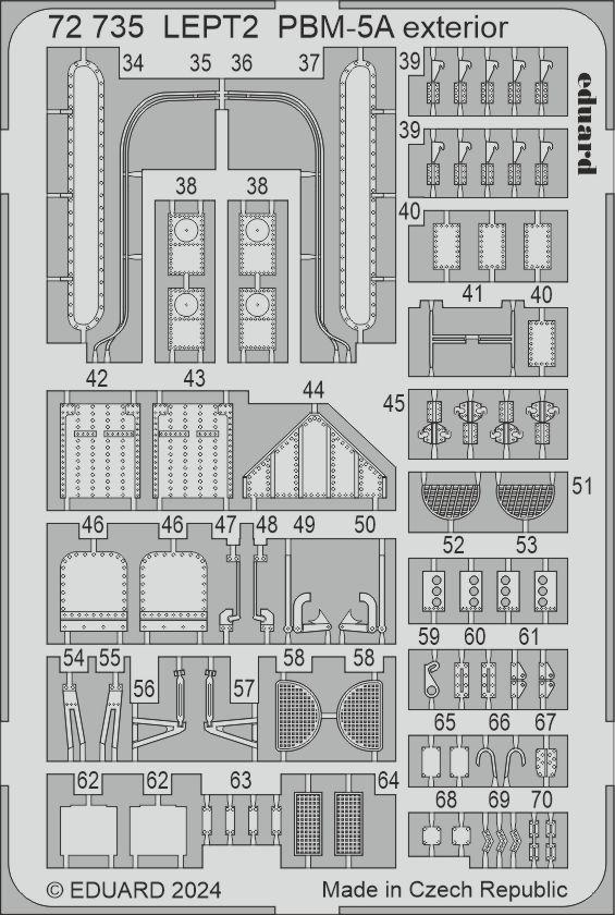 Eduard ED72735 Martin PBM-5A Mariner exterior 1:72