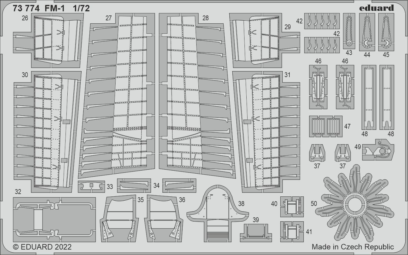 Eduard ED73774 1:72 General-Motors FM-1 & FM-2 Wildcat