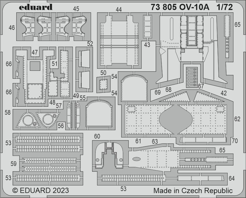Eduard ED73805 1:72 North-American/Rockwell OV-10A Bronco