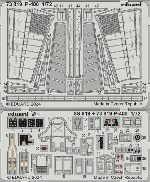 Eduard ED73819 Bell P-400 1:72