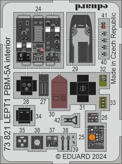 Eduard ED73821 Martin PBM-5A Mariner interior 1:72