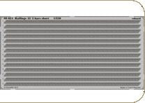 Eduard ED99024 1:350 Railings 45' 3 bars short