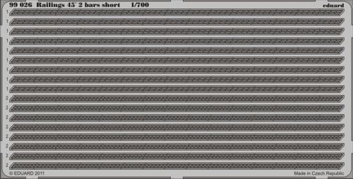 Eduard ED99026 1:700 Railings 45' 2 bars short