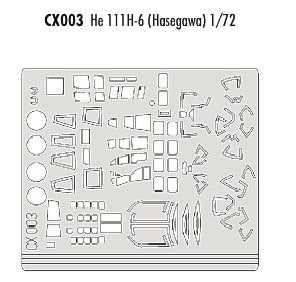Eduard EDCX003 1:72 Heinkel He-111H-6