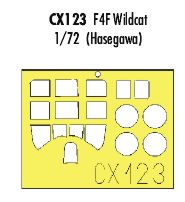 Eduard EDCX123 1:72 Grumman F4F Wildcat