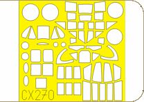 Eduard EDCX270 1:72 Douglas Boston Mk.III canopy frame paint mask