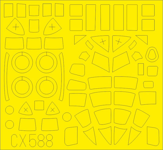 Eduard EDCX588 1:72 Bristol Beaufort Mk.I