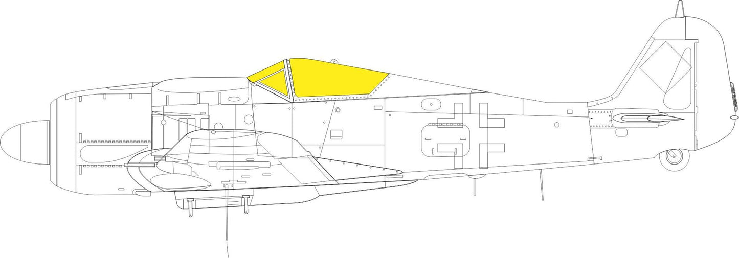 Eduard EDCX642 1:72 Focke-Wulf Fw-190A-8/R2
