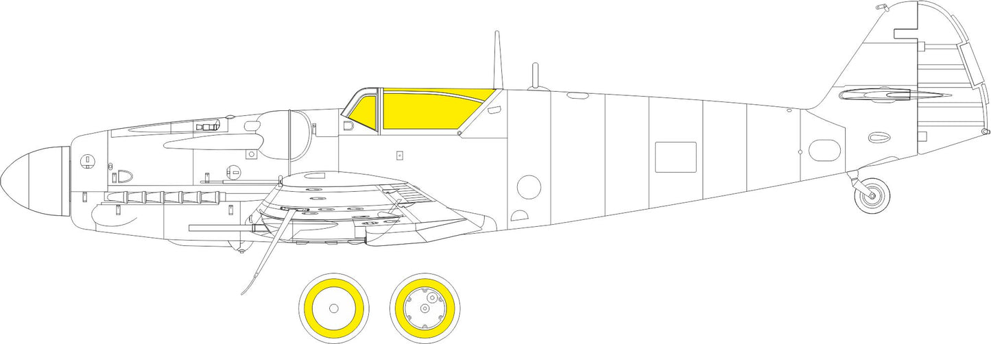 Eduard EDCX656 1:72 Avia S-199 Erla canopy Weekend