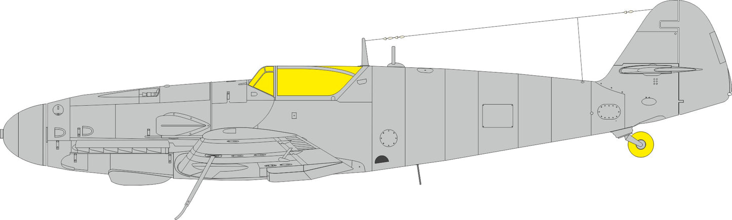 Eduard EDCX678 Messerschmitt Bf-109G-10 1:72