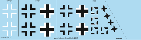Eduard EDD48037 1:48 Focke-Wulf Fw-190A-8 national insignia
