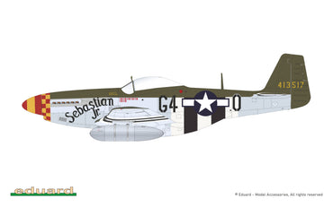 Eduard EDD72052 1:72 North-American P-51D-5 Mustang 357th FG