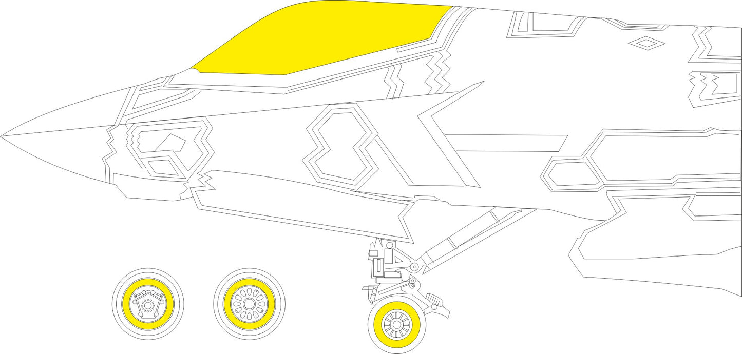 Eduard EDEX1096 Lockheed-Martin F-35C Lightning 1:48