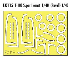 Eduard EDEX115 1:48 Boeing F/A-18E Super Hornet