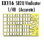 Eduard EDEX116 1:48 Vought SB2U-3 Vindicator