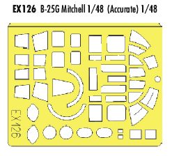 Eduard EDEX126 1:48 North-American B-25G Mitchell