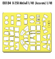 Eduard EDEX134 1:48 North-American B-25B Mitchell