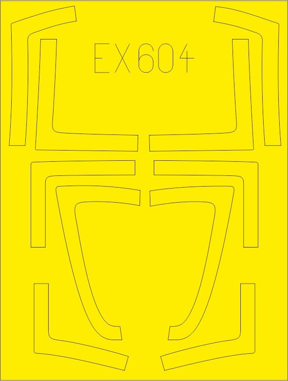 Eduard EDEX604 1:48 McDonnell-Douglas F/A-18B/D Hornet