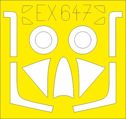 Eduard EDEX647 1:48 Hawker Hunter F.6