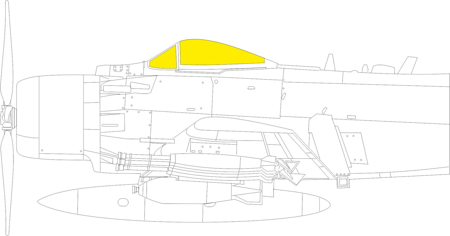 Eduard EDEX870 1:48 Douglas A-1J Skyraider
