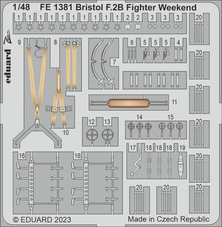 Eduard EDFE1381 1:48 Bristol F.2B Fighter Weekend
