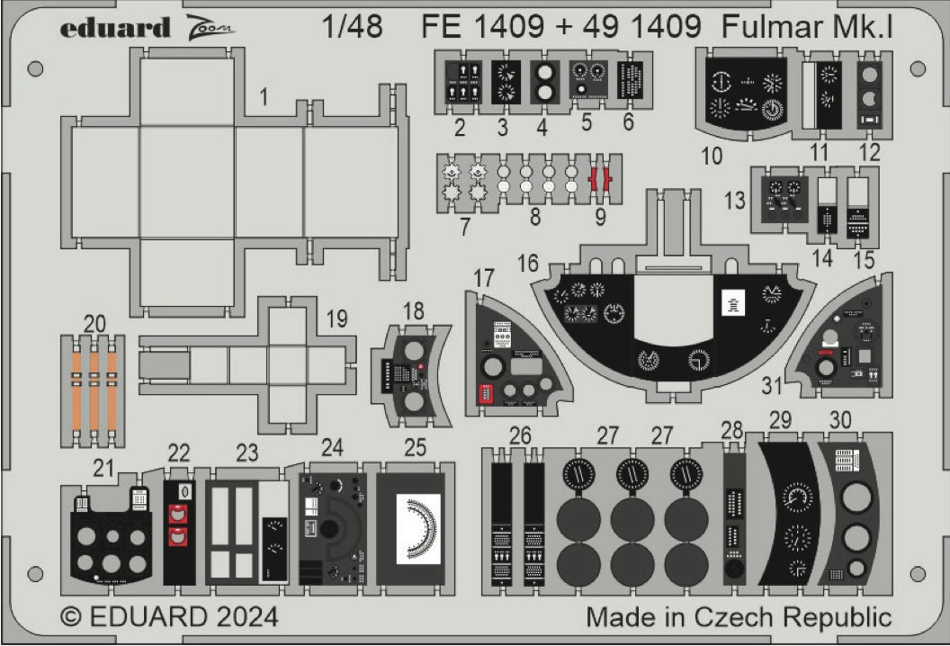 Eduard EDFE1409 1:48 Fairey Fulmar Mk.I