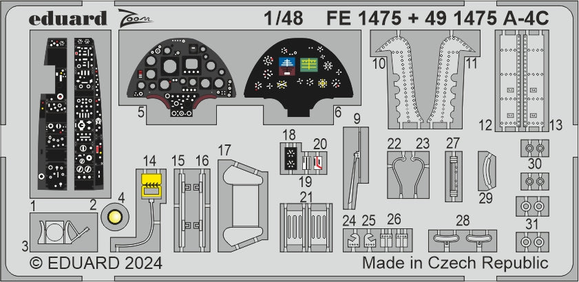 Eduard EDFE1475 Douglas A-4C Skyhawk 1:48