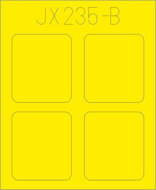 Eduard EDJX235 1:35 Sikorsky MH-60L canopy frame paint mask