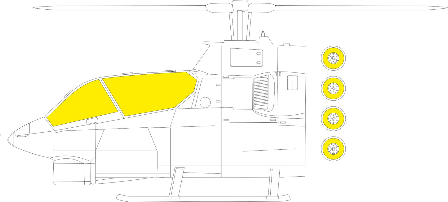 Eduard EDJX320 1:35 Bell AH-1G