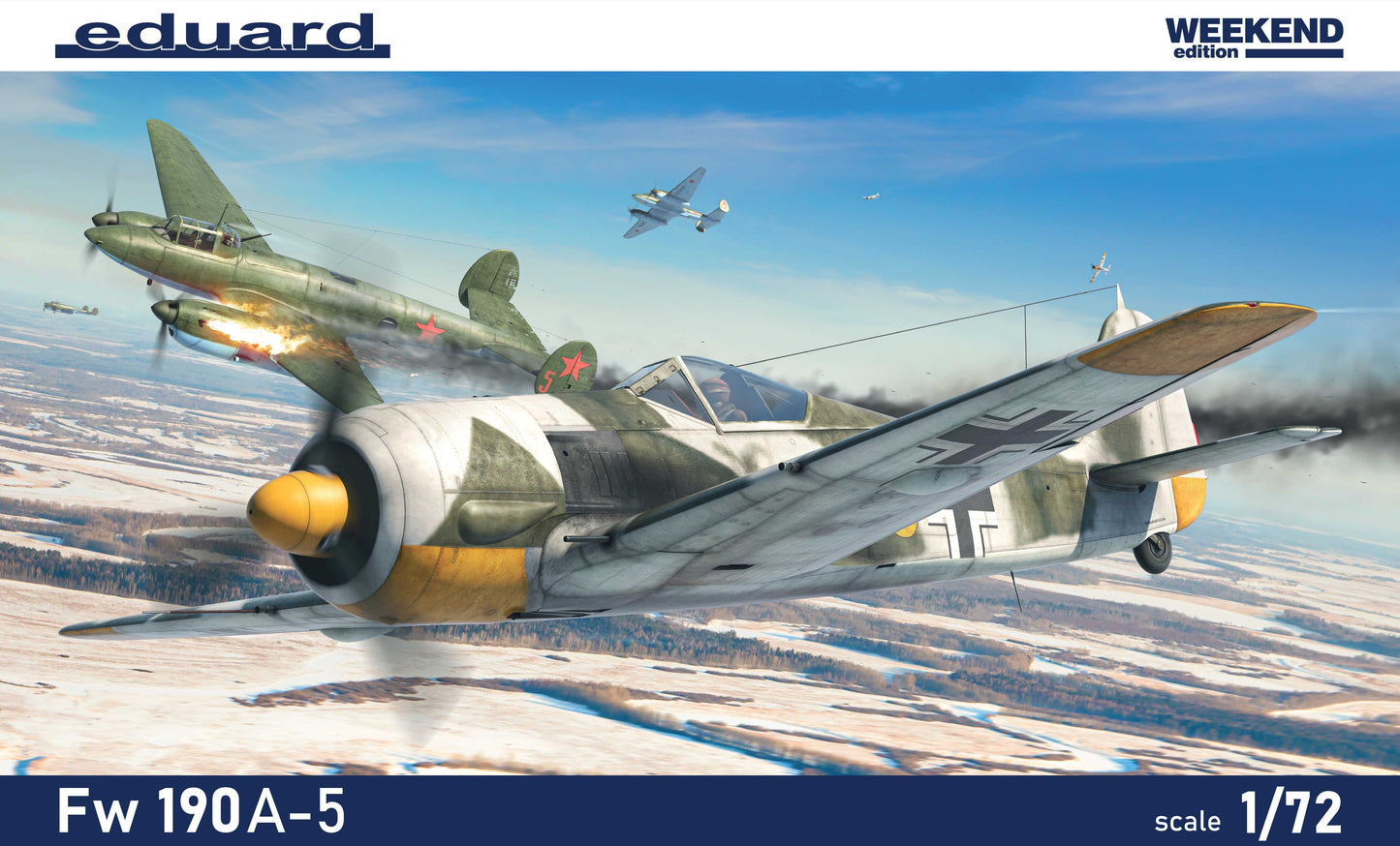 Eduard EDK7470 Focke-Wulf Fw-190A-5 Weekend Edition 1:72