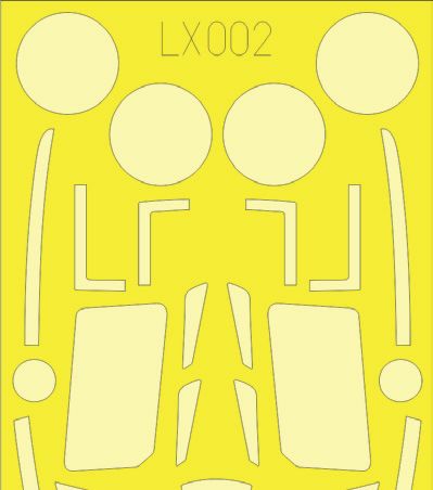 Eduard EDLX002 Hawker Typhoon Mk.Ib Car Door 1:24