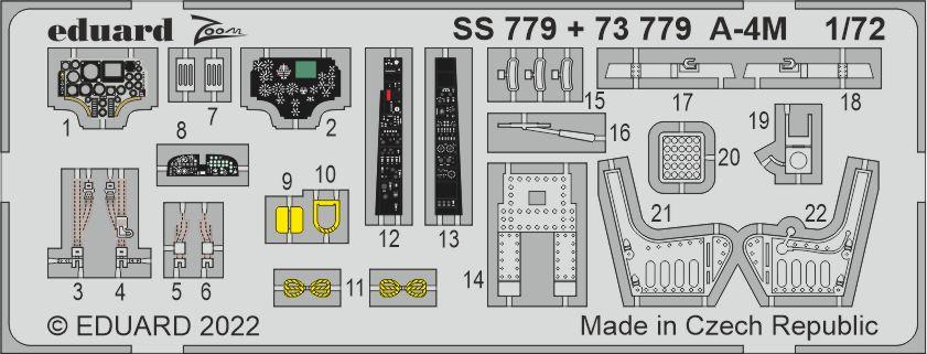 Eduard EDSS779 1:72 Douglas A-4M Skyhawk