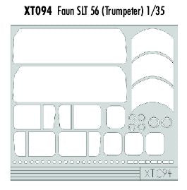 Eduard EDXT094 1:35 Faun SLT-56 tank transporter