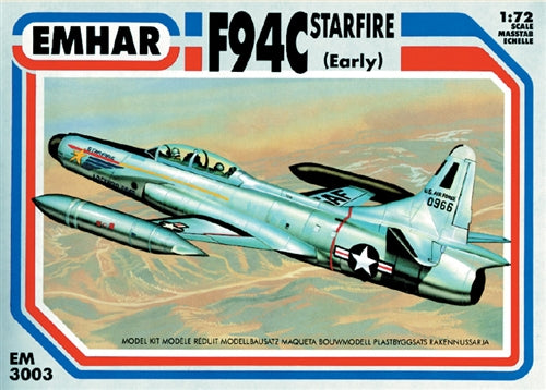 Emhar EM3003 1:72 Lockheed F-94C Starfire early version
