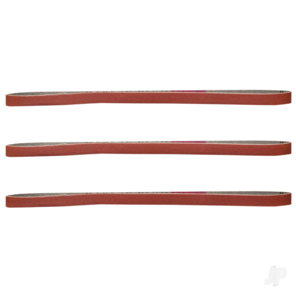 Excel #120 Grit Belts, Red (5 pcs) (Carded) 55680