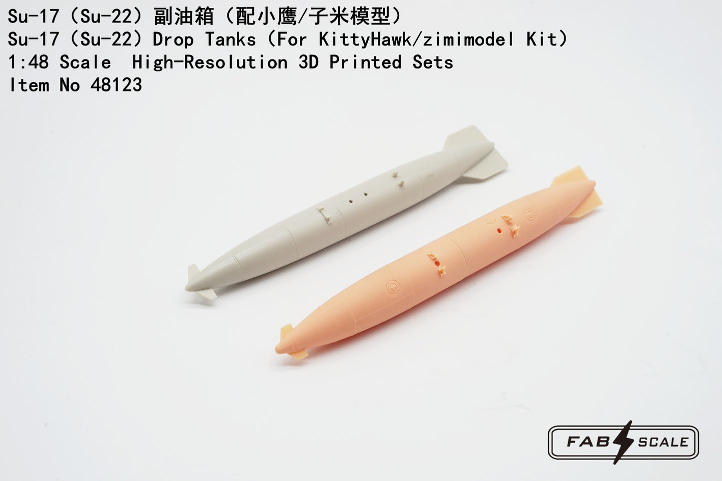 FabScale Studio FA48123 1:48 Sukhoi Su-17/Su-22 Drop Tanks