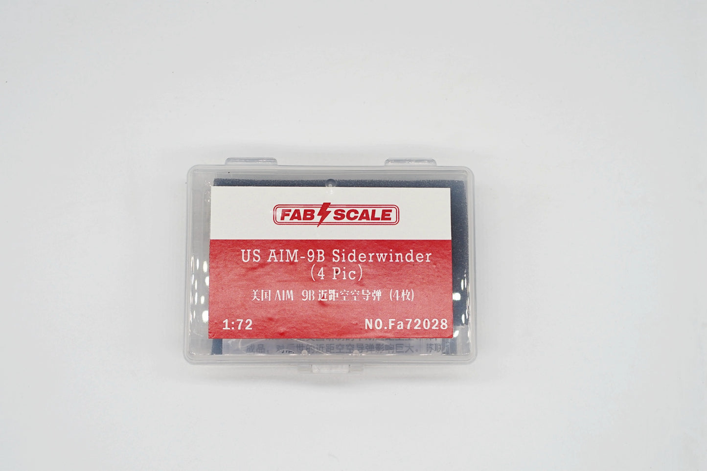FabScale Studio FA72028 1:72 US AIM-9B Sidewinder
