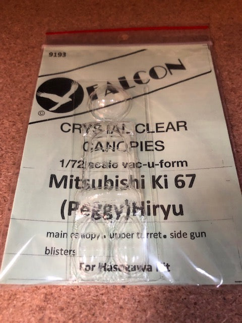 Falcon FA9193 1:72 Mitsubishi Ki-67 "Peggy"