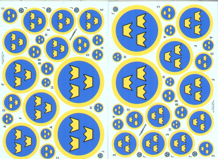 Flying Colors FCA32001 Swedish National Insignia (9 Sizes) 1:32